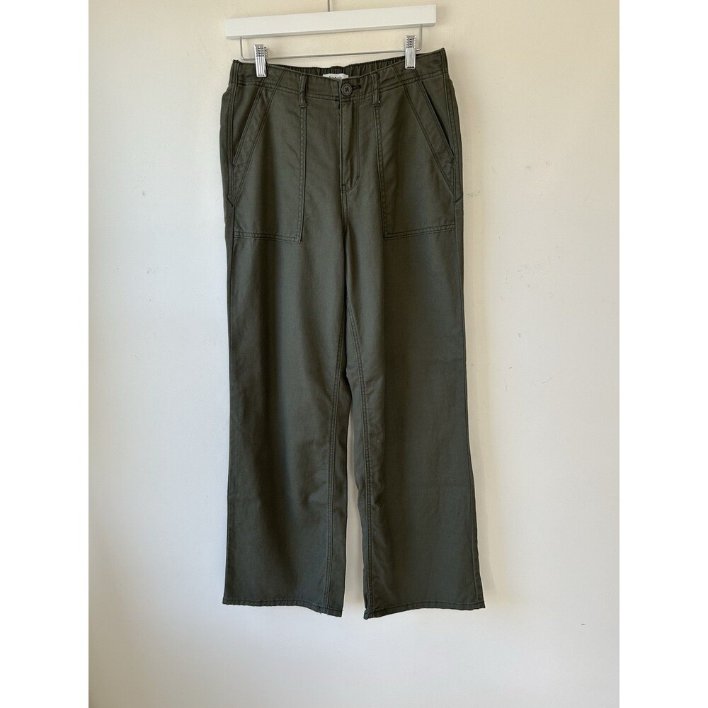 Kensie Jeans Womens 6/28 Green Cotton Blend Classic Casual Comfort Modern